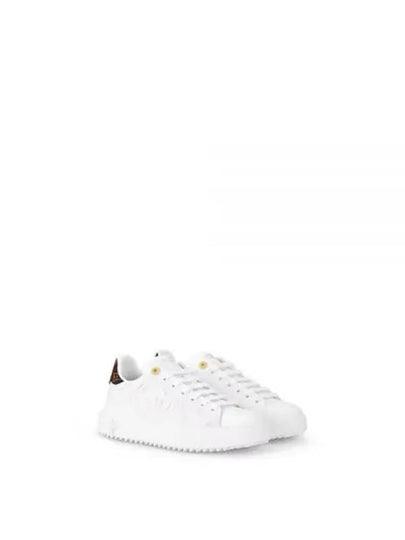 Time Out Monogram Tab Low Top Sneakers White - LOUIS VUITTON - BALAAN 2