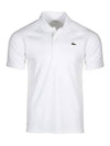 Logo Basic Short Sleeve PK Shirt White - LACOSTE - BALAAN 2