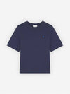 Bold Fox Head Patch Short Sleeve T-shirt Ink Blue - MAISON KITSUNE - BALAAN 2