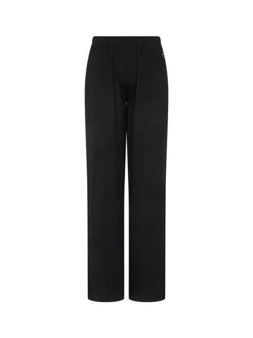 UNDERWEAR Women's Cubic Logo Lounge Pants Black 271594 - EMPORIO ARMANI - BALAAN 1