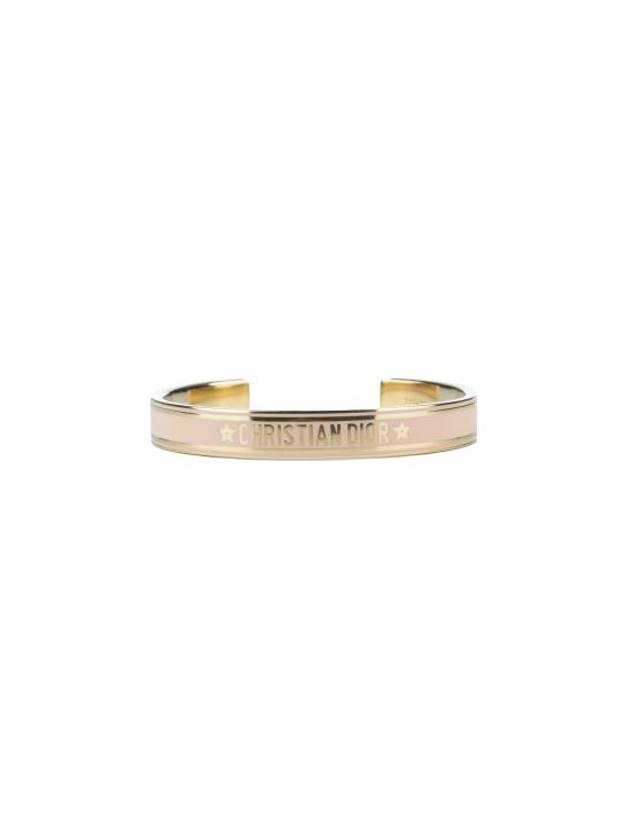 Cord Bangle Bracelet Gold Pink - DIOR - BALAAN 1