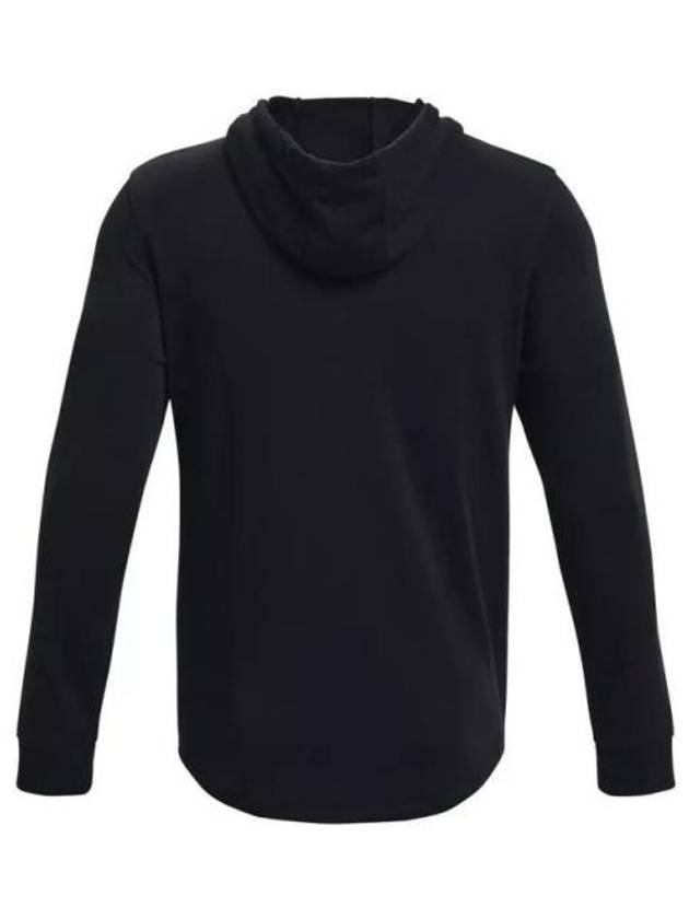 Men's Rival Terry Hoodie Black - UNDER ARMOUR - BALAAN 3