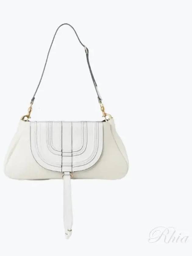 Calfskin Clutch Shoulder Bag White - CHLOE - BALAAN 2