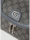 GG Supreme Pouch Bag Grey - GUCCI - BALAAN 5