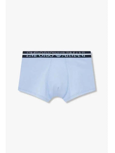 UNDERWEAR Men s Color Scheme Logo Banding Drawn Blue - EMPORIO ARMANI - BALAAN 1