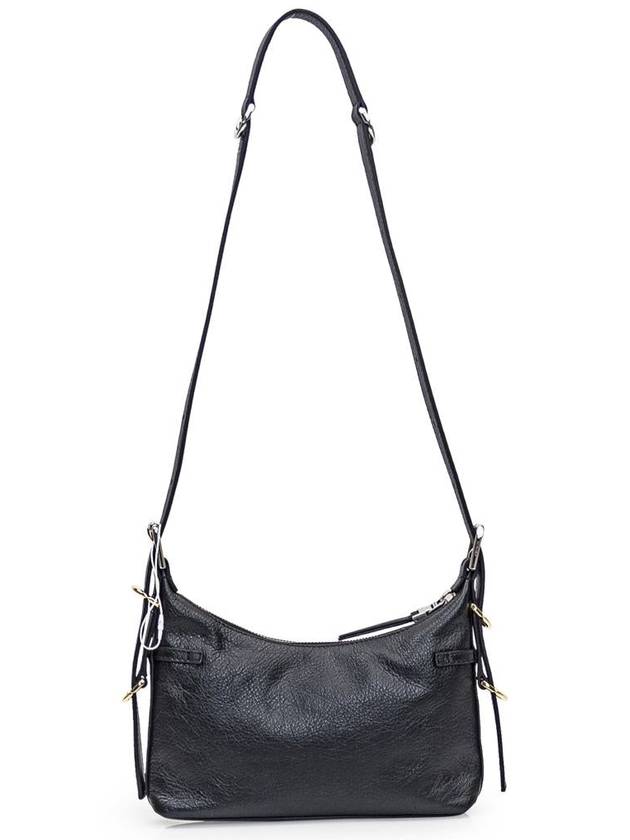 Voyou Small Leather Shoulder Bag Black - GIVENCHY - BALAAN 4