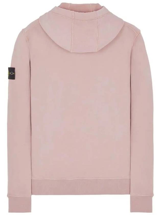 Wappen Patch Cotton Fleece Hoodie Pink - STONE ISLAND - BALAAN 3