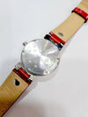 Women s Watch Tambour Hologram One Point Diamond Red 28mm Q121T - LOUIS VUITTON - BALAAN 5