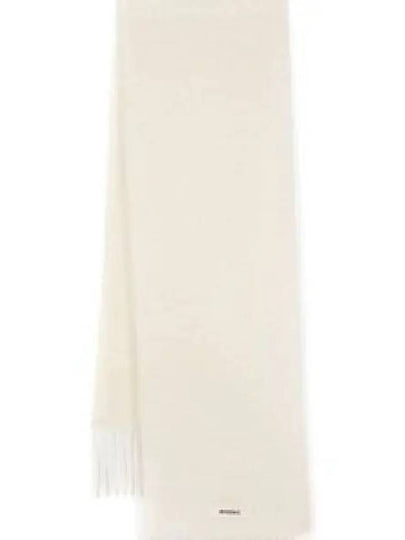 Carro Mohair Alpaca Muffler Off White - JACQUEMUS - BALAAN 2