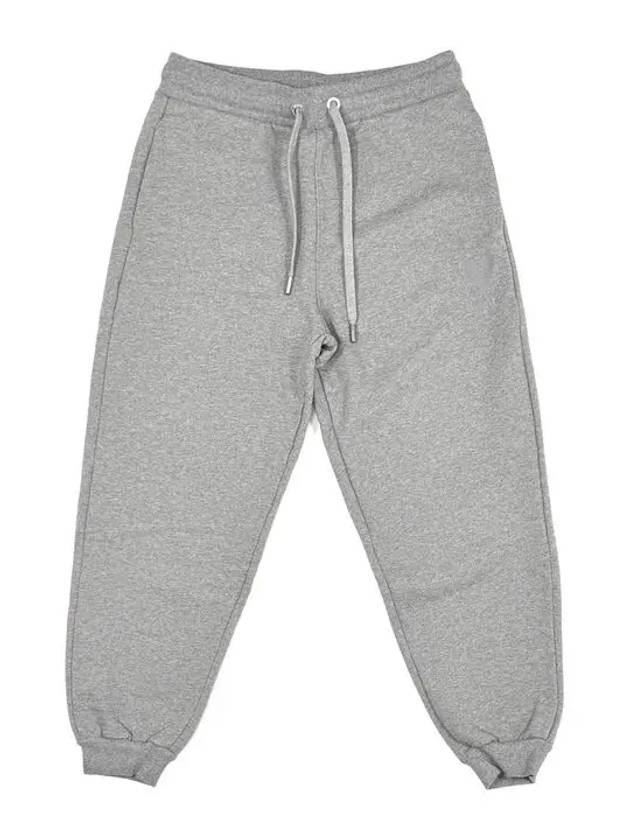 Big Heart Logo Track Pants Grey - AMI - BALAAN 3