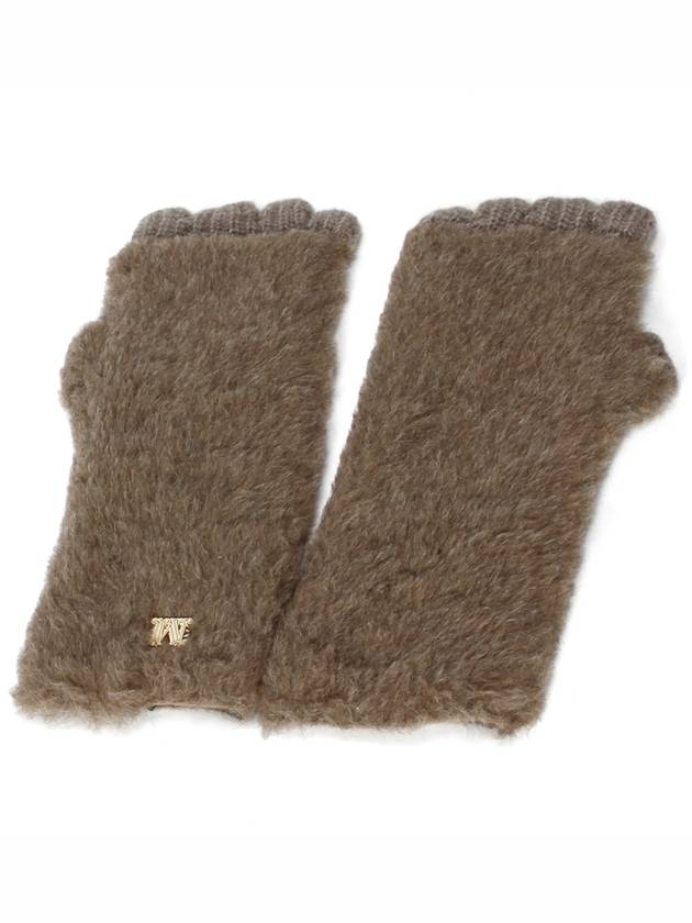 Mani Alpaca Gloves MANNY1 002 TORTORA MXA004be - MAX MARA - BALAAN 1