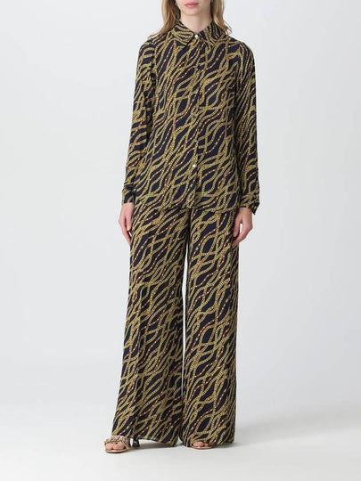 Michael Kors pants in silk and viscose blend georgette - MICHAEL KORS - BALAAN 2