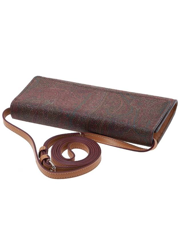 Paisley Phone Cross Bag Brown - ETRO - BALAAN 5