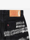 501 Denim Jeans Black - STUSSY - BALAAN 5