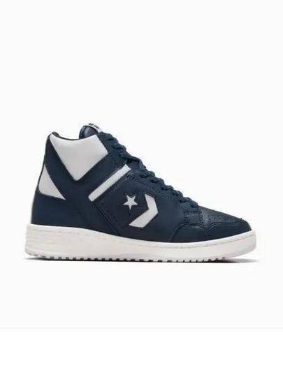 Weapon Leather High Top Sneakers Obsidian - CONVERSE - BALAAN 2