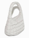 Quilted Mini Shoulder Bag Light Grey - COS - BALAAN 3