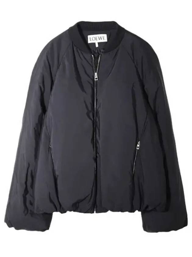 Technical cotton padded bomber jacket - LOEWE - BALAAN 1