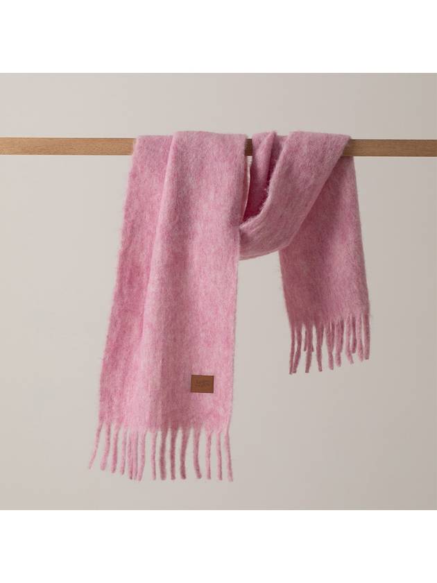 FUZZY BIG MUFFLER PINK - RECLOW - BALAAN 2