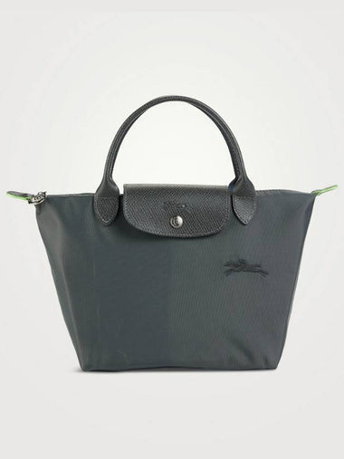 Le Pliage Green Small Tote Bag Graphite - LONGCHAMP - BALAAN 1