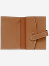 Bearn Gold Hardware Mini Card Holder Gold - HERMES - BALAAN 3