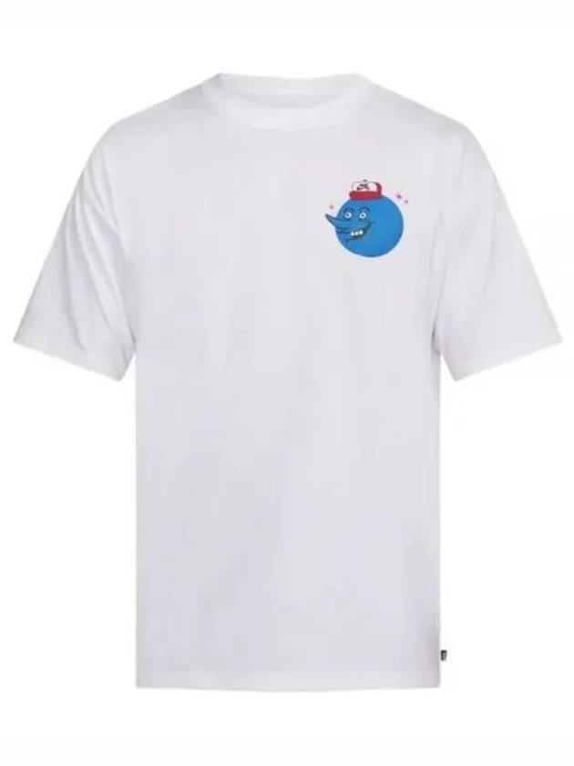 SB Globe Guy Short Sleeves T Shirt White - NIKE - BALAAN 2