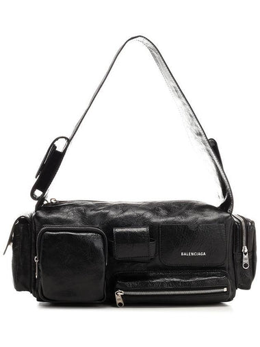 Superbage Small Sling Shoulder Bag Black - BALENCIAGA - BALAAN 1