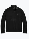 Logo Half Zip-up Sweatshirt Black - POLO RALPH LAUREN - BALAAN 2