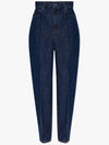 Women s Straight Jeans High rise Navy Blue - TOTEME - BALAAN 1