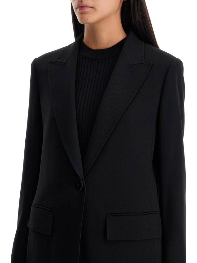 wool crepe blazer with t - MAX MARA - BALAAN 4