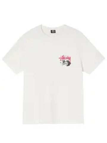 Roll the Dice Short Sleeve T Shirt White - STUSSY - BALAAN 1