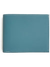 Citizen Twill Compact Card Holder Swift Silk Cloche Blue Jeans Cabin - HERMES - BALAAN 3