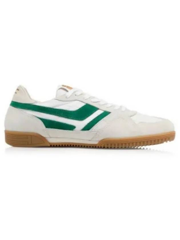 Jackson Suede Low Top Sneakers Green Ivory - TOM FORD - BALAAN 2