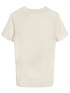 Eggshell monologo t shirt J20J221426 ACF - CALVIN KLEIN - BALAAN 2