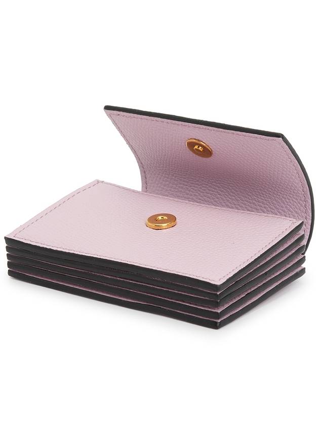 P0X36SNP 6E0 Women s Business Card Wallet - VALENTINO - BALAAN 4