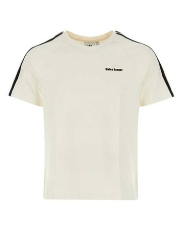 Wales Bonner Short Sleeve T-Shirt White - ADIDAS - BALAAN 1