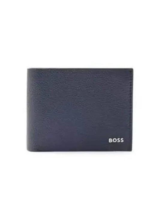 Boss logo decorated leather wallet 50499248 - HUGO BOSS - BALAAN 2