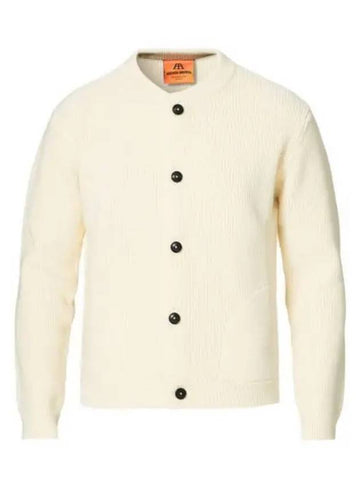 Skipper men s cardigan JACKET OFF white - ANDERSEN-ANDERSEN - BALAAN 1