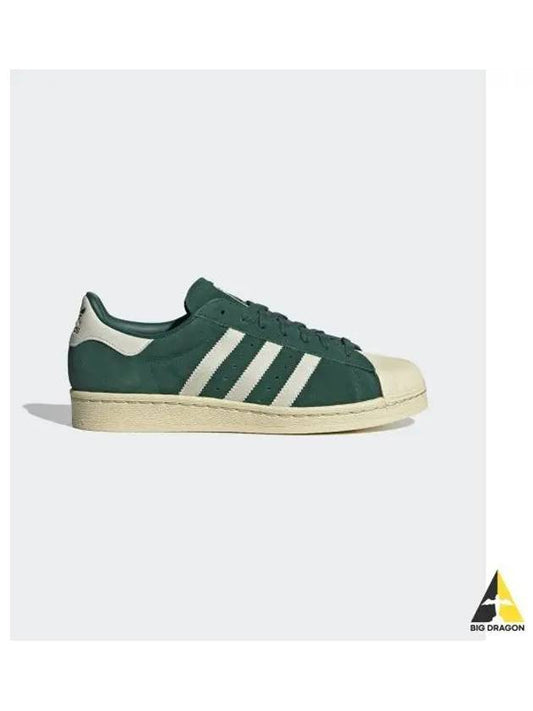 Women's Superstar 82 Low Top Sneakers Green - ADIDAS - BALAAN 2