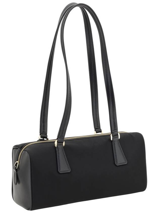 Medium Re-Nylon Leather Tote Bag Black - PRADA - BALAAN 4