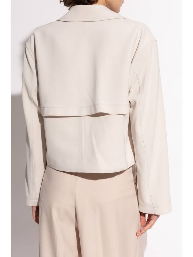 Theory Double-Breasted Jacket, Women's, Cream - THEORY - BALAAN 4