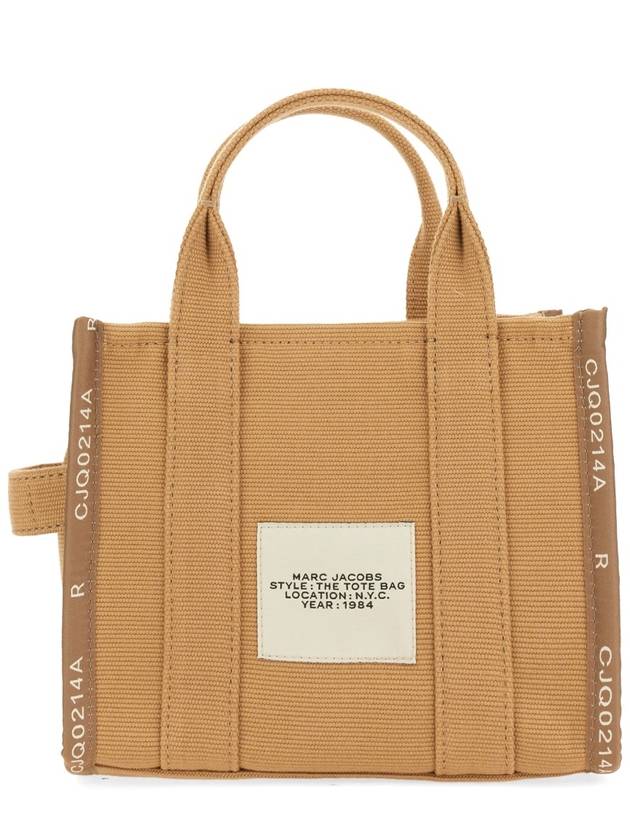 The Jacquard Small Tote Bag Brown - MARC JACOBS - BALAAN 7