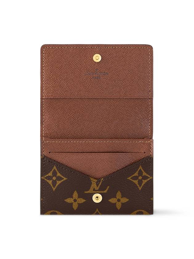 Enveloppe Carte De Visite Monogram Card Wallet Tan - LOUIS VUITTON - BALAAN 5