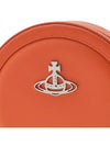 Ruby Round Saffiano Cross Bag Orange - VIVIENNE WESTWOOD - BALAAN 7