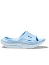 Ora Recovery Slide 3 Slippers Blue - HOKA ONE ONE - BALAAN 2