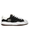 Blakey OG Sole Canvas Low Top Sneakers Black White - MAISON MIHARA YASUHIRO - BALAAN 2