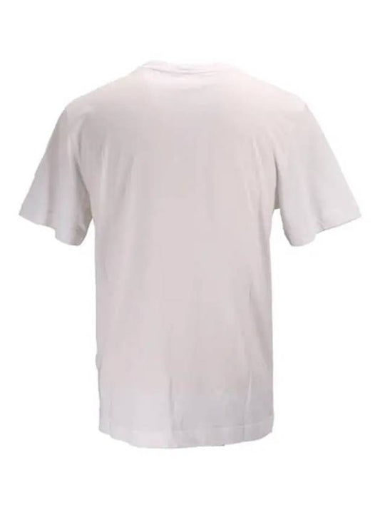 ICON round neck short sleeve men's tshirt white 220632 001 - HYDROGEN - BALAAN 2