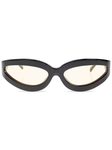 Linda Farrow Sunglasses, Women's, Black - LINDA FARROW - BALAAN 1