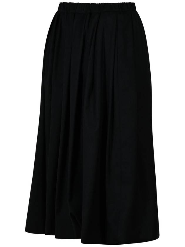 Fabiana Filippi Black Wool Skirt - FABIANA FILIPPI - BALAAN 2