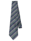 100 silk multi color striped pattern tie - Lancel - BALAAN 3