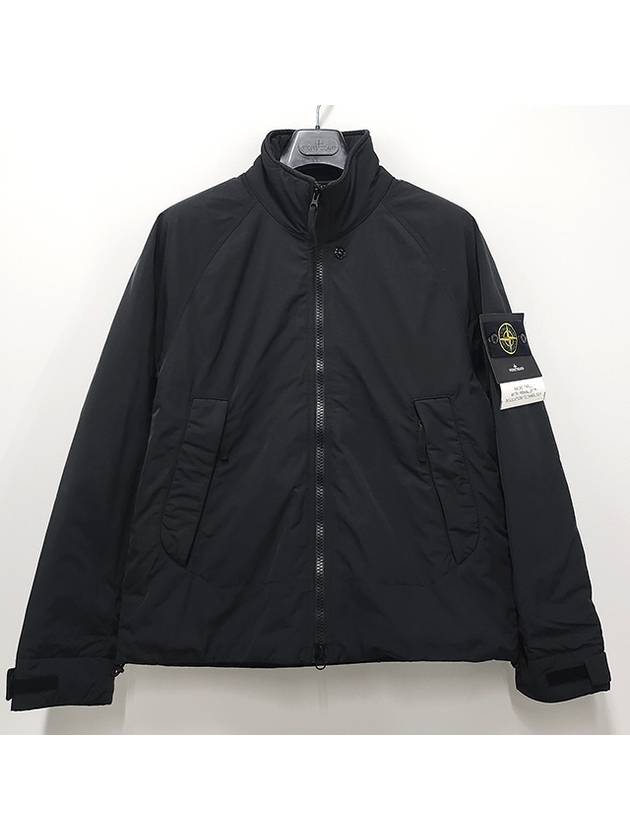 Micro Twill Pure Insulation Technology Primaloft Jacket Black - STONE ISLAND - BALAAN 3